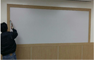 난반사 유리칠판  서남대 9개 강의실