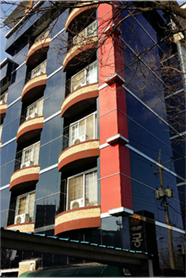 외벽 백페인트 글라스(서신동 모텔)